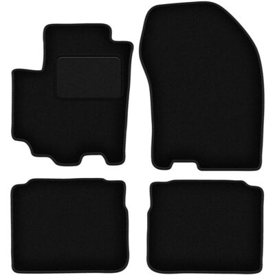 WLG-CARLUX - SX-4 S-Cross FL - Negro - Terciopelo Car Mats WLG-CARLUX - SX-4 S-Cross FL - Negro - Terciopelo Car Mats