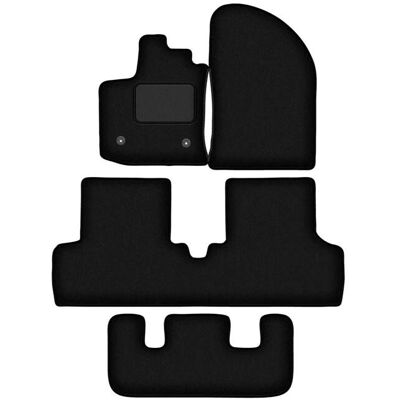 Alfombrillas de terciopelo negro WLG-CARLUX - Alfombrillas para coche Alfombrillas de terciopelo negro WLG-CARLUX - Alfombrillas para coche