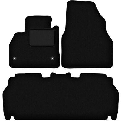 WLG-CARLUX - Kangoo Express Kombivan 2021- - Velvet - Car Mats WLG-CARLUX - Kangoo Express Kombivan 2021- - Velvet - Car Mats