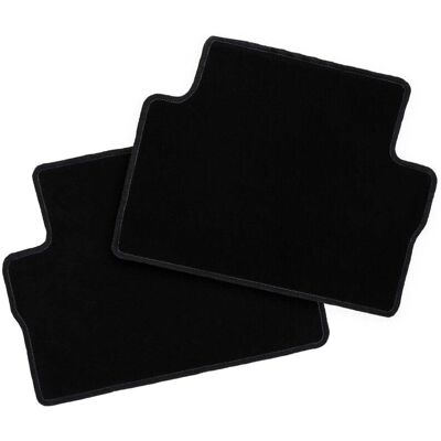 Mercedes - W176 Classe A 2012-2018 - Posteriore - Nero - Car Mats Mercedes - W176 Classe A 2012-2018 - Posteriore - Nero - Car Mats