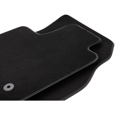 DURBAN-BLACK - Ceed II Alfombrillas Delanteras - Poliamida Premium DURBAN-BLACK - Ceed II Alfombrillas Delanteras - Poliamida Premium