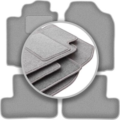 WLG-CARLUX-OSLO - OSLO - Gris ceniza - Alfombrillas WLG-CARLUX-OSLO - OSLO - Gris ceniza - Alfombrillas