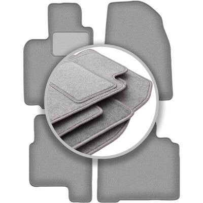 WLG-CARLUX-OSLO - Mazda CX-9 - Gris ceniza - Polipropileno - Alfombrillas WLG-CARLUX-OSLO - Mazda CX-9 - Gris ceniza - Polipropileno - Alfombrillas