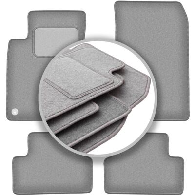WLG-CARLUX - OSLO - Gris ceniza - Floor mats WLG-CARLUX - OSLO - Gris ceniza - Floor mats
