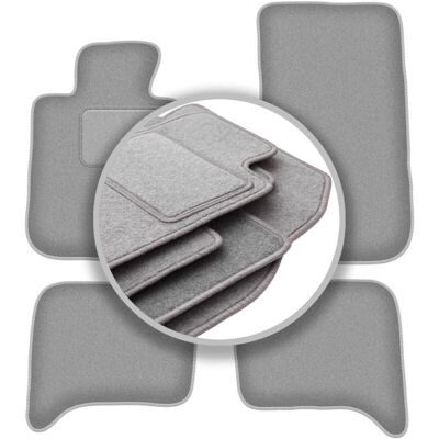 WLG-CARLUX-OSLO - OSLO - Gris ceniza - Propileno - Alfombrillas WLG-CARLUX-OSLO - OSLO - Gris ceniza - Propileno - Alfombrillas