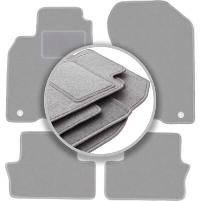 WLG-CARLUX-OSLO - Honda Insight II - Gris ceniza - Alfombrillas WLG-CARLUX-OSLO - Honda Insight II - Gris ceniza - Alfombrillas