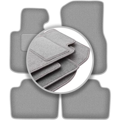 WLG-CARLUX OSLO - Gris ceniza - Alfombrillas de coche WLG-CARLUX OSLO - Gris ceniza - Alfombrillas de coche