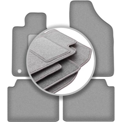 Alfombrillas WLG-CARLUX-OSLO Gris ceniza - Accesorios para coche Alfombrillas WLG-CARLUX-OSLO Gris ceniza - Accesorios para coche