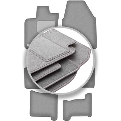 WLG-CARLUX-OSLO - OSLO - Gris ceniza - Floor mats WLG-CARLUX-OSLO - OSLO - Gris ceniza - Floor mats