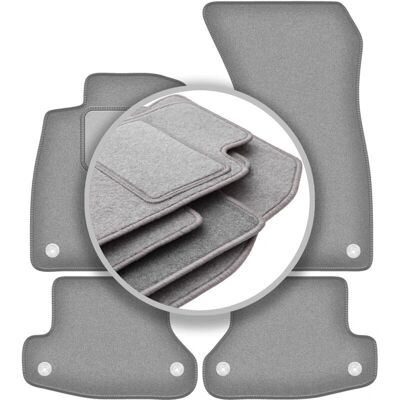 WLG-CARLUX-OSLO - OSLO - Gris ceniza - Car mats WLG-CARLUX-OSLO - OSLO - Gris ceniza - Car mats