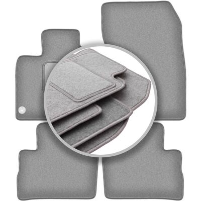 WLG-CARLUX-OSLO - OSLO - Gris ceniza - Nissan Qashqai III SUV - Alfombrillas WLG-CARLUX-OSLO - OSLO - Gris ceniza - Nissan Qashqai III SUV - Alfombrillas