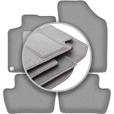 WLG-CARLUX - OSLO - Gray-ash - Polypropylene - alfombrillas de coche WLG-CARLUX - OSLO - Gray-ash - Polypropylene - alfombrillas de coche