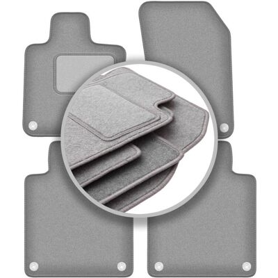 WLG-CARLUX-OSLO - Volvo S90 II Long 2016 - Gris - Car mats WLG-CARLUX-OSLO - Volvo S90 II Long 2016 - Gris - Car mats