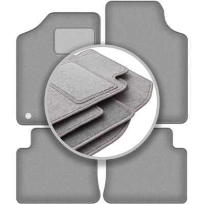WLG-CARLUX-OSLO - OSLO - Gris ceniza - Car mats WLG-CARLUX-OSLO - OSLO - Gris ceniza - Car mats