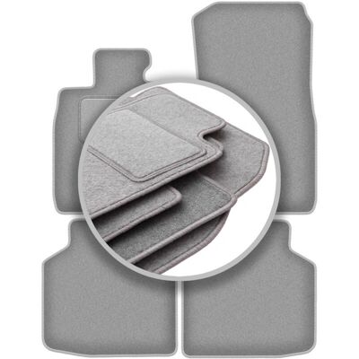 WLG-CARLUX - OSLO - Gris ceniza - Revestimiento PP - Alfombrillas WLG-CARLUX - OSLO - Gris ceniza - Revestimiento PP - Alfombrillas