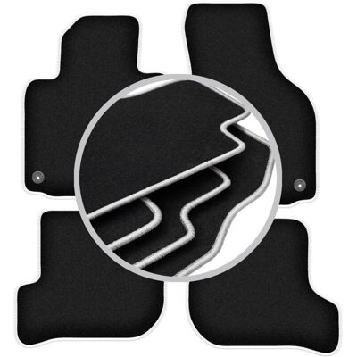 CARLUX - CARLUX-SILVER - Negro - Alfombrillas CARLUX - CARLUX-SILVER - Negro - Alfombrillas