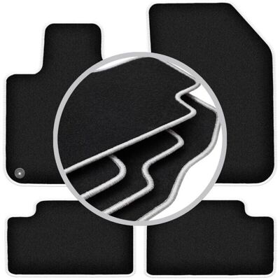 CARLUX-SILVER - WLG-CARLUX-SILVER - Floor mats CARLUX-SILVER - WLG-CARLUX-SILVER - Floor mats