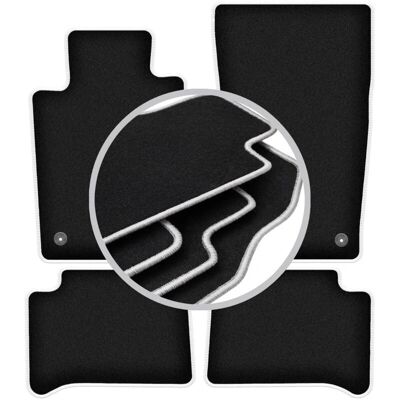 CARLUX-SILVER - CLS C219 - Gris - Car Mats CARLUX-SILVER - CLS C219 - Gris - Car Mats