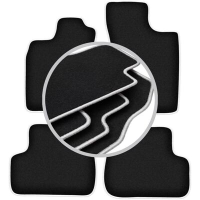 WLG-CARLUX-SILVER - Renault Twingo I - Gris - Alfombrillas WLG-CARLUX-SILVER - Renault Twingo I - Gris - Alfombrillas