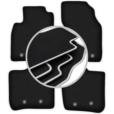 CARLUX-SILVER - Volvo S40 I - negro - Alfombrillas CARLUX-SILVER - Volvo S40 I - negro - Alfombrillas