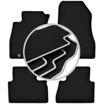 CARLUX-SILVER - Nissan Juke F15 - Car Mats CARLUX-SILVER - Nissan Juke F15 - Car Mats