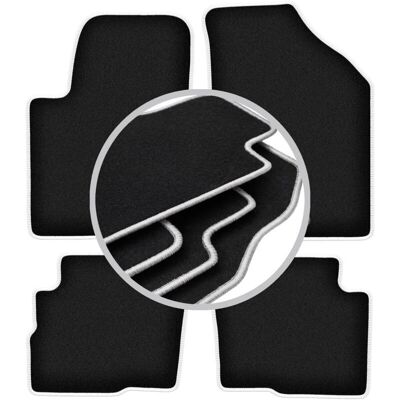CARLUX-SILVER - WLG-CARLUX-SILVER - Floor mats CARLUX-SILVER - WLG-CARLUX-SILVER - Floor mats