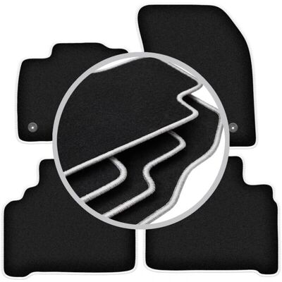 CARLUX-SILVER - Ford S-MAX MK2 - Alfombrillas CARLUX-SILVER - Ford S-MAX MK2 - Alfombrillas