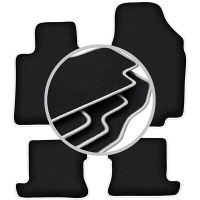 WLG-CARLUX-SILVER - Nissan Micra K12 - Car mats WLG-CARLUX-SILVER - Nissan Micra K12 - Car mats
