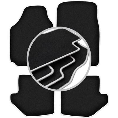 CARLUX - RAV4 I SUV 1994-2000 - Negro - Alfombrillas de coche CARLUX - RAV4 I SUV 1994-2000 - Negro - Alfombrillas de coche