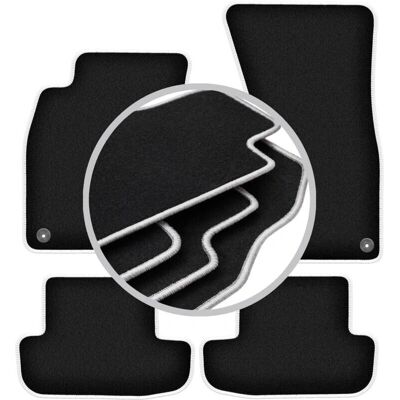 CARLUX-SILVER A5 8T - negro - alfombrillas CARLUX-SILVER A5 8T - negro - alfombrillas