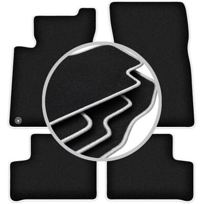 WLG - Mercedes CLS X118 - CARLUX-SILVER - Car Mats WLG - Mercedes CLS X118 - CARLUX-SILVER - Car Mats