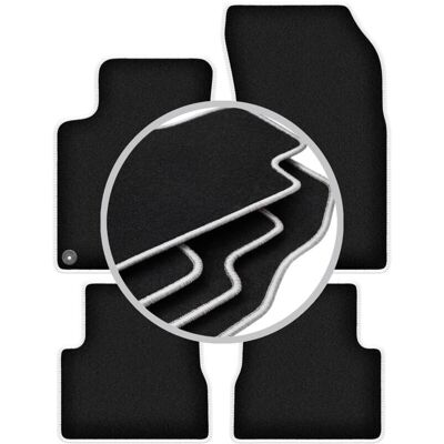 WLG-CARLUX-SILVER - Peugeot 2008 II - Floor mats WLG-CARLUX-SILVER - Peugeot 2008 II - Floor mats
