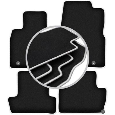 WLG-CARLUX-SILVER - Mazda MX-30 - car mats WLG-CARLUX-SILVER - Mazda MX-30 - car mats