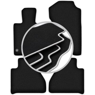 CARLUX-SILVER - Mercedes X-Class W470 - Floor mats CARLUX-SILVER - Mercedes X-Class W470 - Floor mats