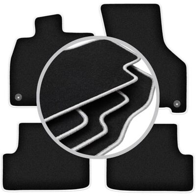 CARLUX-SILVER - Golf VIII eTSI alltrack - Car Mats CARLUX-SILVER - Golf VIII eTSI alltrack - Car Mats