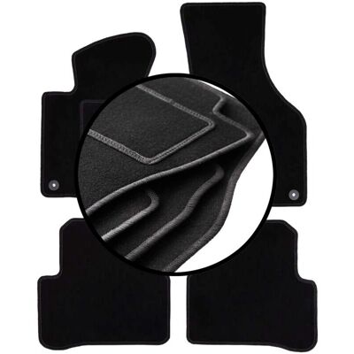 WLG - BASIC+ - Velour - Refuerzo bajo los pies - Floor mats WLG - BASIC+ - Velour - Refuerzo bajo los pies - Floor mats