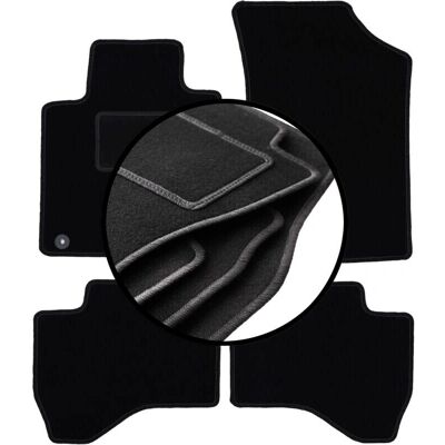 Toyota Aygo I - Velour - WLG-BASIC+ - Alfombrillas Toyota Aygo I - Velour - WLG-BASIC+ - Alfombrillas