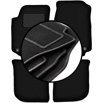 WLG - Audi A6 C4 - Velour - 4pc - Alfombrillas WLG - Audi A6 C4 - Velour - 4pc - Alfombrillas