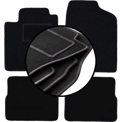 WLG - BASIC+ - Velour - Nissan Micra K12 - Alfombrillas WLG - BASIC+ - Velour - Nissan Micra K12 - Alfombrillas