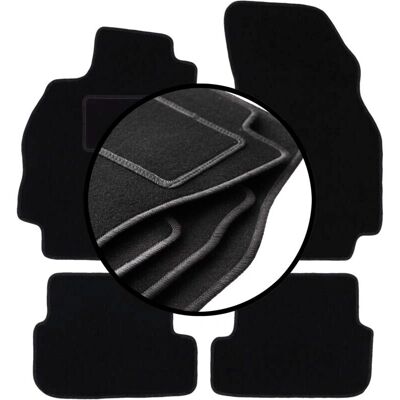 Renault - Megane II - Velour - Juego completo - Alfombrillas Renault - Megane II - Velour - Juego completo - Alfombrillas