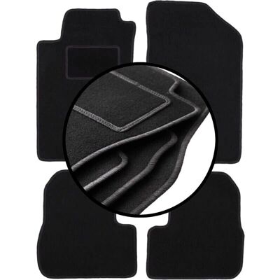 WLG - BASIC+ - Velour - Alfombrillas Peugeot 206 WLG - BASIC+ - Velour - Alfombrillas Peugeot 206