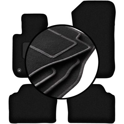 WLG - BASIC+ - BMW 3 E90 xDrive - 2004-2011 - car mats WLG - BASIC+ - BMW 3 E90 xDrive - 2004-2011 - car mats