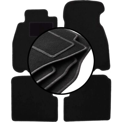 WLG - BASIC+ - Volvo V40 1995-2004 - Velvet - Car mats WLG - BASIC+ - Volvo V40 1995-2004 - Velvet - Car mats