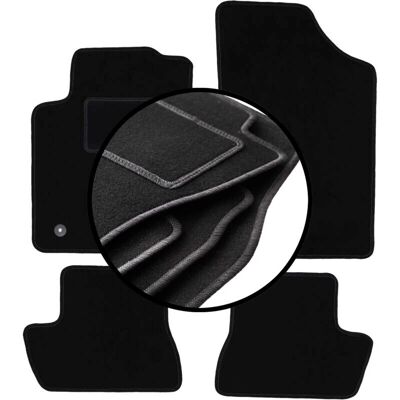 WLG-BASIC+ - Citroën C2 2003-2009 - Alfombrillas Velour - Car mats WLG-BASIC+ - Citroën C2 2003-2009 - Alfombrillas Velour - Car mats