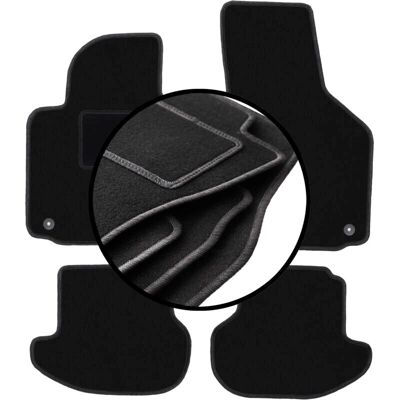 Volkswagen - Eos cabrio - Velour - Alfombrillas Volkswagen - Eos cabrio - Velour - Alfombrillas