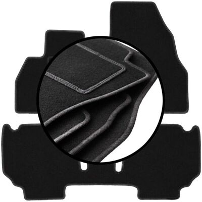 WLG - BASIC+ - Renault Kangoo II - Alfombrillas WLG - BASIC+ - Renault Kangoo II - Alfombrillas