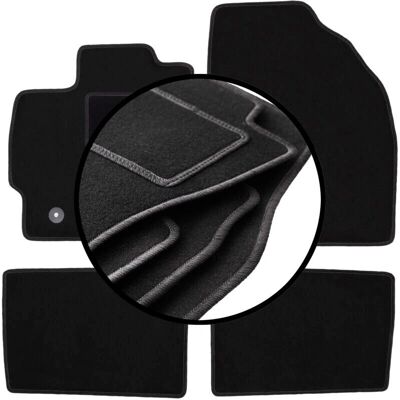 Toyota - Prius III - Terciopelo - Car mats Toyota - Prius III - Terciopelo - Car mats