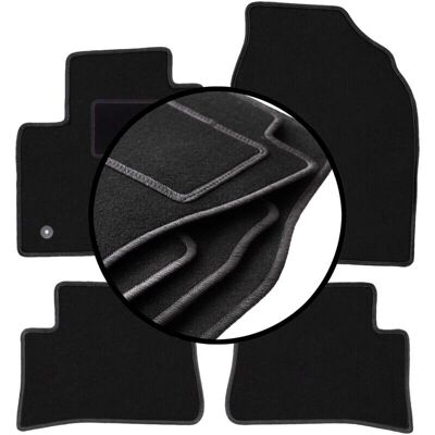 Toyota - C-HR Hybrid - Terciopelo - Car Floor Mats Toyota - C-HR Hybrid - Terciopelo - Car Floor Mats