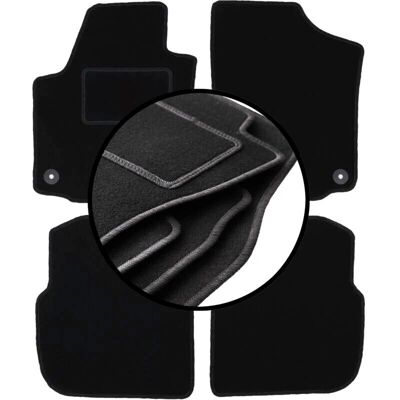 WLG - BASIC+ - Velour - Skoda Praktik 2006-2015 - Alfombrillas WLG - BASIC+ - Velour - Skoda Praktik 2006-2015 - Alfombrillas