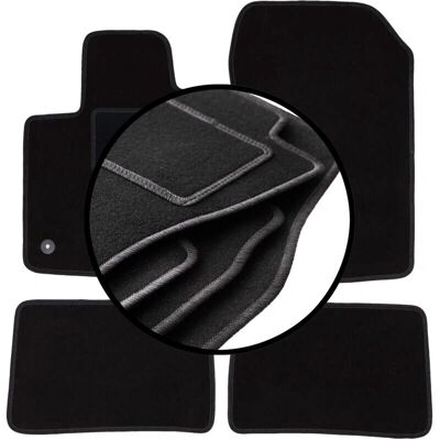 WLG - BASIC+ - Twingo II - Velour - Alfombrillas para coche WLG - BASIC+ - Twingo II - Velour - Alfombrillas para coche
